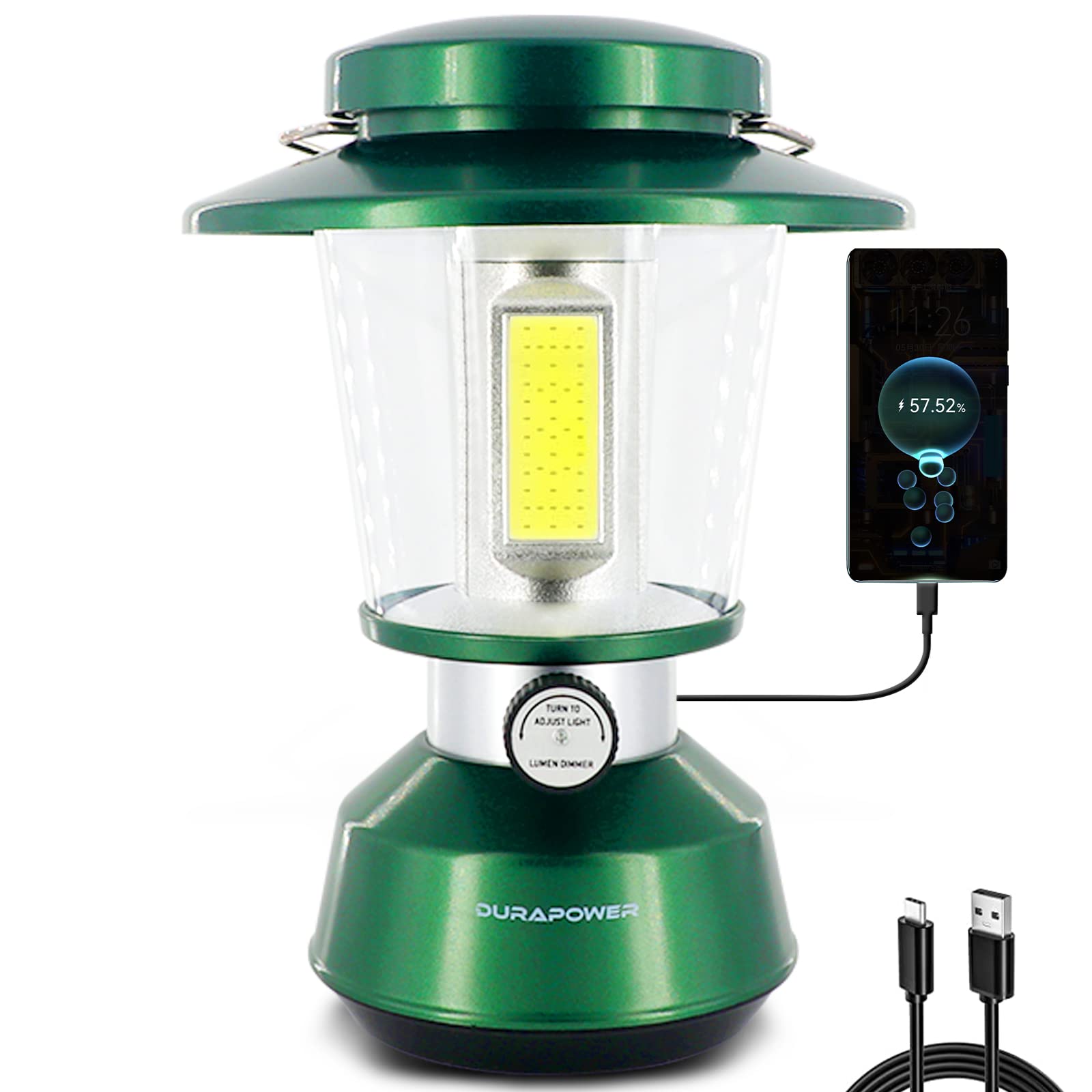 Amazon.com: Durapower Rechargeable Camping Lantern,2800 Lumen